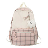 1 Aesthetic Backpack Mochila Kawaii Niñas Y Adolescentesa B