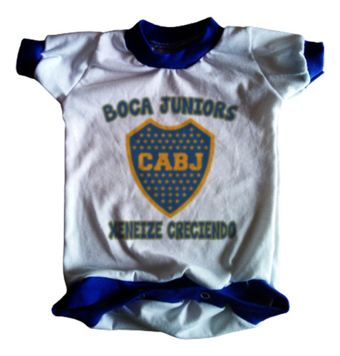 Body Bebe Futbol Boca Juniors Modelo 03