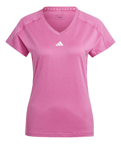 Remera Minimalista Aeroready Train Essentials Cuello En V Hr