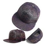 Gorra Estampada De Hip Hop Snapback Para Hombres Y Mujeres