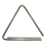 Triángulo Power Beat 2 Tonos 13cm Aluminio Con Golpeador 5a-