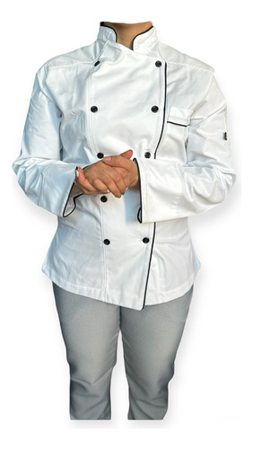 Filipina Chef Cc Mujer. Bco/ngo. Zittro R90204-001