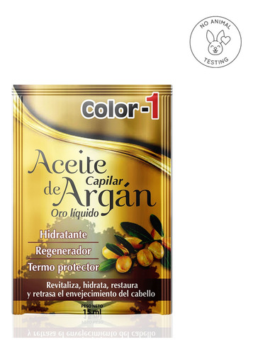 Aceite De Argán Color1 Caja 24 - mL a $131