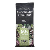 Chocolate Barra Organico Negro 60% Cacao Colonial 100g