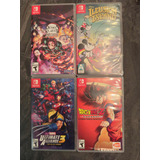 Lote De Juegos De Nintendo Switch / Marvel / Dragón Ball Z