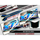 Kit Calcos Tipo Original Yamaha Xtz 125 - 2018. Premium