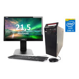 Desktop Lenovo Intel Core I5 8gb Ram 240gb + Monitor 21 Pol