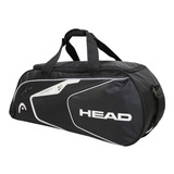 Bolso Deportivo Crossfit 90 M Negro Plata Head 