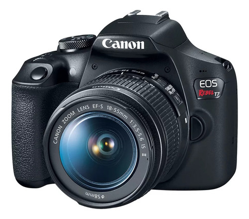  Canon Eos Rebel T7i + 18-55mm + Case + Fonte + Md 128gb A2