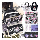 70 Unidades/juego De Mochilas Escolares Kuromi Para Niñas, M