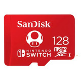 Tarjeta Microsd Sandisk Original 128 Gb Nintendo Switch