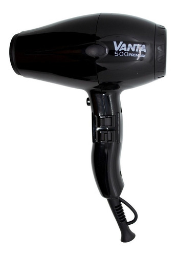 Secador De Pelo Vanta 500 Premium Negro 220v