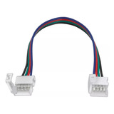 Conector Para Cinta Led 5050 Rgb C/cable Doble Macroled