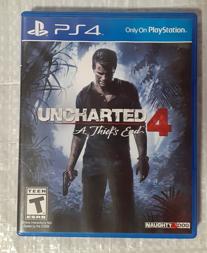 Juego Play Ps4 Uncharted 4 (a Thielfs End)
