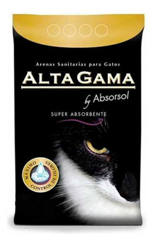 Absorsol Alta Gama Negra 6 Unidades X 2kg