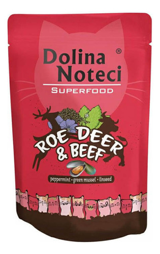 Dolina Superfood Sachet Corzo Y Vacuno Gato 85 G