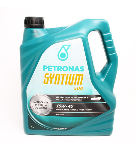 Aceite Petronas Syntium 500 15w40 Mineral X 4 Litros