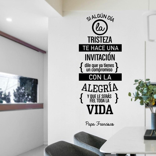 Viniles Decorativos Para Pared Modernos Si Algun Dia La