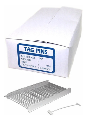 Precintos Hilos Plásticos 5000 Tag Pins 50mm Regulares