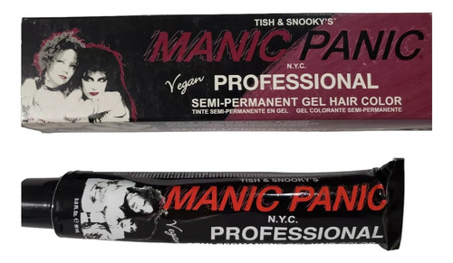 Tinte Manic Panic Semi Permanent Gel Color 90ml. Divine Wine