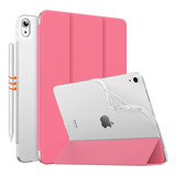 Funda Para iPad Air De 5ª/4ª Gen 10.9  Triple Pliegue Rosa