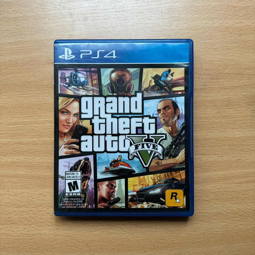 Juego De Ps 4 Gta 5 Fisico