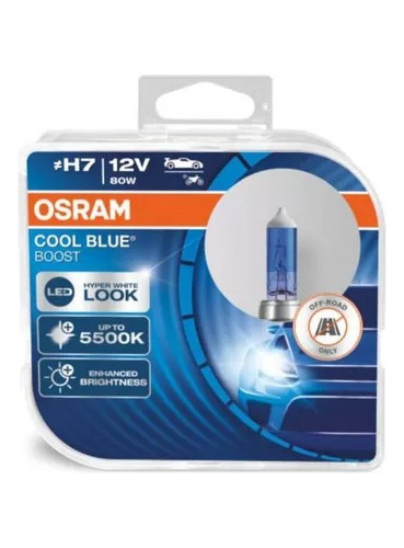 Ampolleta H7 Cool Blue Boost 2 Un Osram Alemania