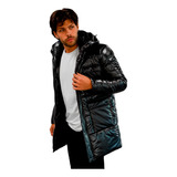 Campera Hombre Tapado Puffer Metal 100% Impermeable Premium