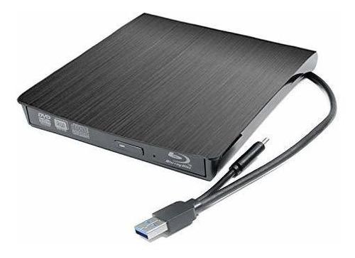 Grabadora Blu-ray Externa Con Usb 3.0 Y Type-c