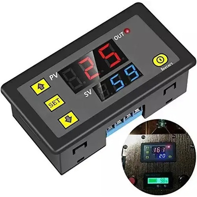 Timer Relay Digital Seg, Min Y Hrs Alimentación (120\u002F220ac) | Meses sin interés