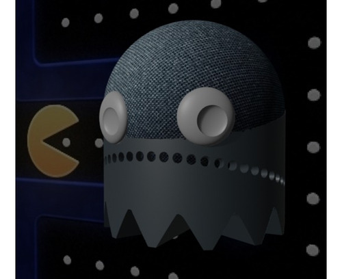 Base Soporte Para Alexa Echo Dot 4 Pac Man