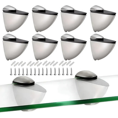 8 Clips Pelican Para Estantes De Cristal
