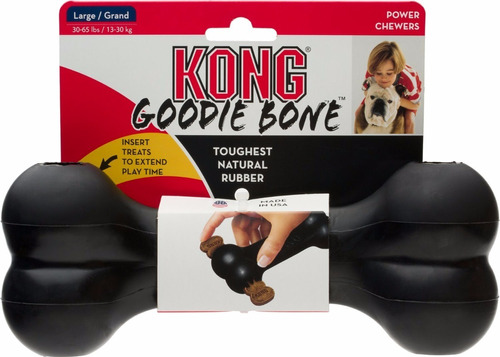 Juguete Para Perros Kong Goodie Bone Extreme L