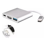 Adaptador Usb C Hdmi Hub Para Macbook Pro Usb 3.0 Usb