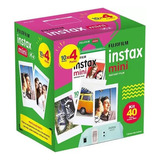 Kit Filme Fujifilm Instax Mini 8 9 11 Original 40 Fotos + Nf