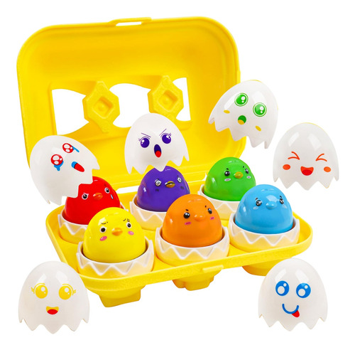 Huevos De Pascua Para Niños Pequeños, Huevos Sensoriales A J