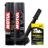 Kit Cadena Motul C1 + Motul C4 + Cepillo Cadenas + Obsequio