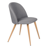 Silla Eames Moderna Comedor Tapizada - De Remate!!