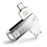 Memoria Usb Tipo C 3.0 128gb Dm Color Gris