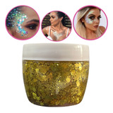 Frasco Grande Glitter Bar  Gel Rostro Cuerpo 100 Cc Party