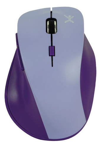 Mouse Inalámbrico Click Silencioso Thumb Perfect Choice Color Morado