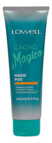 Shampoo Funcional Cacho Magico Magic Poo Lowell 240ml