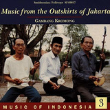 Cd Music Of Indonesia 3 Music From The Outskirts Of Jakarta