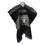 Poncho Jorongo Gabán Sarape Fútbol Americano: Raiders