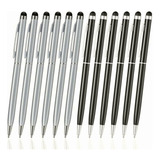 Oribox Stylus Pen,12pcs Universal 2 In 1 Capacitive Stylus