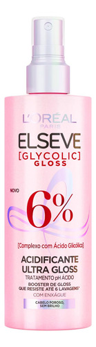 Acidificante Capilar Ultra Gloss Elseve Glycolic Gloss 200ml