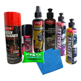 Super Kit Limpieza Motos Promo Brillo Y Protección 