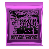 Encordado Para Bajo Ernie Ball 5 Cuerdas 50-135 Original