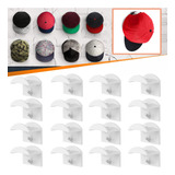 Gancho Organizador De Gorras Para Pared, 16 Uds.