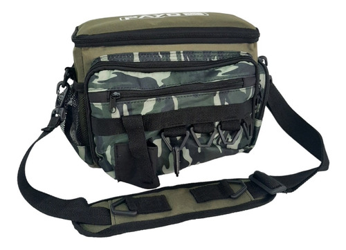 Bolso Pesca Payo Vadeo 4 Cajas Regalo Camuflado Verde